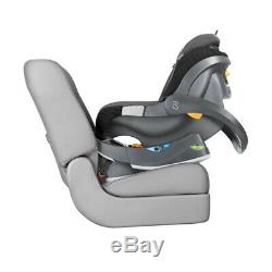 Chicco Fit2 Rear Facing Car Seat with 2 Stage Base, Black Legato (Open Box)