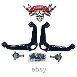 Cognito Boxed BJ Control Arms Level Kit 01-10 GM Trucks Stage 3 with Fox Shocks