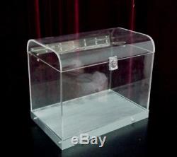 Crystal Money Chest, empty box appearing money Magic Trick, Stage, Fun, Illusion