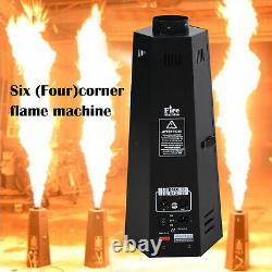 DMX Flame Machine Six Corner Fire Stage Effect Equipment For Stage Show 1pcs