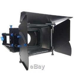 DSLR RIG FOLLOW FOCUS Matte Box with 2 Stage 15mm Swing away Arm