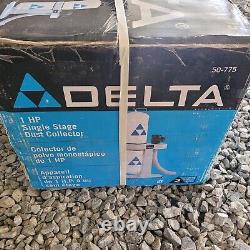Delta 50-775 Single Stage Dust Collector NEW IN BOX SEALED 1HP 650 CFM