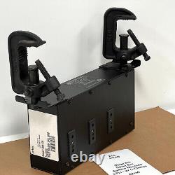 ETC 9103B Stage Pin Outlet Box Surface Mounted 3 Pin with C-Clamps A21Mi