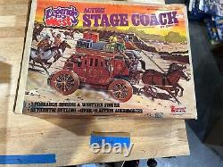 Empire Legends of the West Action Stage Coach Brand New In Sealed Box Rare