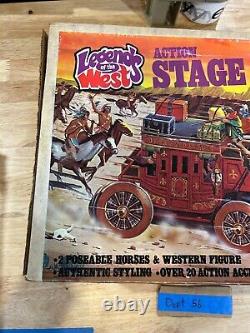 Empire Legends of the West Action Stage Coach Brand New In Sealed Box Rare