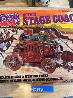 Empire Legends of the West Action Stage Coach Brand New In Sealed Box Rare