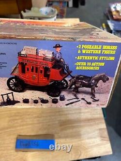 Empire Legends of the West Action Stage Coach Brand New In Sealed Box Rare