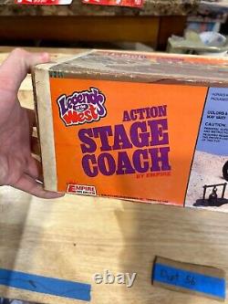 Empire Legends of the West Action Stage Coach Brand New In Sealed Box Rare