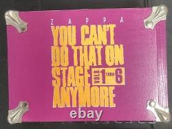 FRANK ZAPPA You Can't Do That On Stage Anymore CD 1-6 Like New Wood Box Set -JD