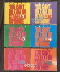 FRANK ZAPPA You Can't Do That On Stage Anymore CD 1-6 Like New Wood Box Set -JD