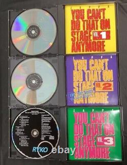 FRANK ZAPPA You Can't Do That On Stage Anymore CD 1-6 Like New Wood Box Set -JD