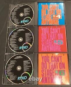 FRANK ZAPPA You Can't Do That On Stage Anymore CD 1-6 Like New Wood Box Set -JD