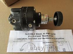 Fairchild 81432 Model 81 Industrial Pneumatic Multi-Stage Regulator NEW! In Box