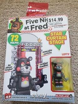 Five Nights At Freddy's 72 Piece Star Curtain Stage New In Box