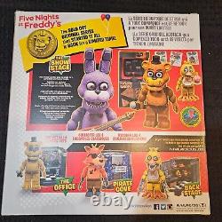 Five Nights At Freddy's McFarlane The Show Stage 25016 Writing on box
