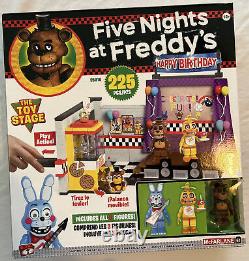 Five Nights At Freddy's Toy Stage Construction Set 25018 Chica Bonnie Mcfarlane