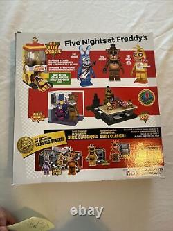 Five Nights At Freddy's Toy Stage Construction Set 25018 Chica Bonnie Mcfarlane