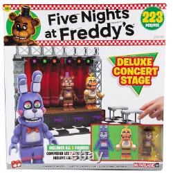 Five Nights at Freddy's DELUXE CONCERT STAGE Large Construction Set (Series 6)
