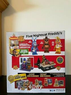 Five Nights at Freddy's The TOY Stage Mcfarlane set. Brand NEW. 225 pieces