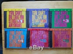 Frank Zappa You Can't Do That On Stage Anymore Vols. 1 thru 6 Wooden Box