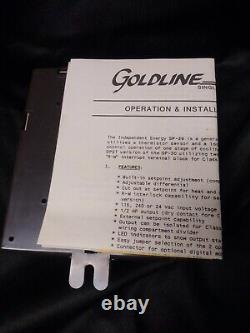 Goldline SP-32 Single Stage Temperature Control NEW OPEN BOX Universal + directi