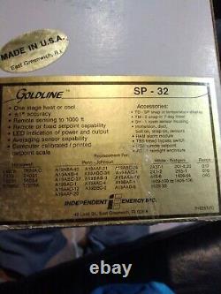 Goldline SP-32 Single Stage Temperature Control NEW OPEN BOX Universal + directi