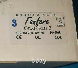 Graham Slee Fanfare Gram Amp 3 Moving Coil Phono Stage, New open box