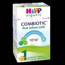 HiPP Organic Combiotic First Infant Milk Stage 1 UK Version 800g 4 BOXES 10/2019