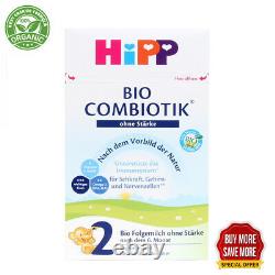 HiPP Stage 2 No Starch Organic Combiotic Formula German 1, 3, 6, 12, 16 box