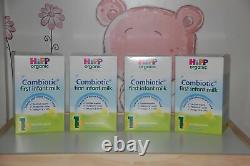 HiPP UK-800g 4-Boxes Stage -1-Organic Combiotic-First Infant Free-Shipping