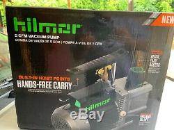 Hilmor two stage vacuum pump. Brand new new unopened box