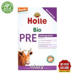 Holle Cow Milk Stage PRE Organic Formula +DHA (400g) 1, 3, 6, 12, 24 box