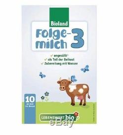 Holle Lebenswert Stage 3 Organic Baby Formula 5 Boxes 475g Free Shipping
