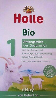 Holle Organic Goat Milk Formula Stage 1 400g FREE SHIPPING 6 BOXES