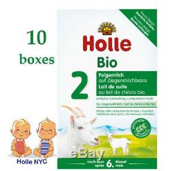 Holle Organic Goat Milk Formula Stage 2 400g FREE SHIPPING 10 BOXES 07/2020