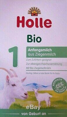 Holle Organic Goat Milk Stage-1 (4 boxes x 400g) Free SHIPPING! Expires 3/2020