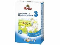 Holle Organic Goat Milk Stage 3 (4 boxes x 400g) FAST SHIPPING. Expires 04/2020