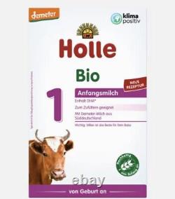 Holle Stage 1 Baby Formula, Cows Milk 5 Boxes