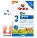 Holle Stage 2 Organic Formula 12/2019 600g 6 BOXES FREE SHIPPING