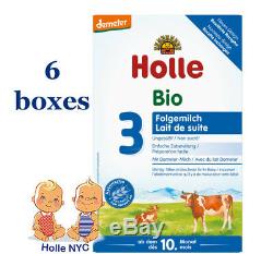 Holle Stage 3 Organic Baby Formula 6 boxes 600g Free Shipping