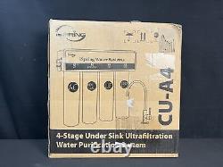 ISpring CU-A4 4 Stage Under Sink Ultrafiltration Water Purification New Open Box