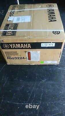 In Stock! Yamaha Rio3224-D2 32x24 Dante Stage Box (B Stock)