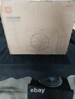 JBL STAGE1200B 1000W Stage Series Single 12 Sealed Subwoofer Enclosure Open Box