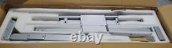 Jarvis Fully Sit Stand Bamboo electric 2 stage Desk NEW IN BOX 42 x 27 Silver