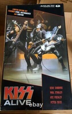 KISS ALIVE LIMITED EDITION SET McFarlane Toys 2002 STAGE FIGURES Extremely Rare