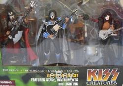 KISS Creatures McFarlane Deluxe Boxed Edition Action Figure Super Stage Set MISB