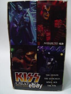 Kiss Creatures Boxed figure set Super Stage McFarlane. Box shows signs of wear