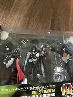 Kiss Creatures Limited Special Edition Boxed Set Super Stage Figures SEALED NIB