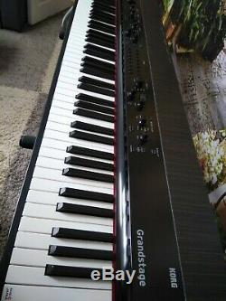 Korg Grandstage 88 Stage Piano with Original Box, Keyboard Stand