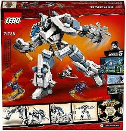 LEGO 71738 NINJAGO Legacy Zanes Titan Mech Battle Season 5 Building Toy Playset